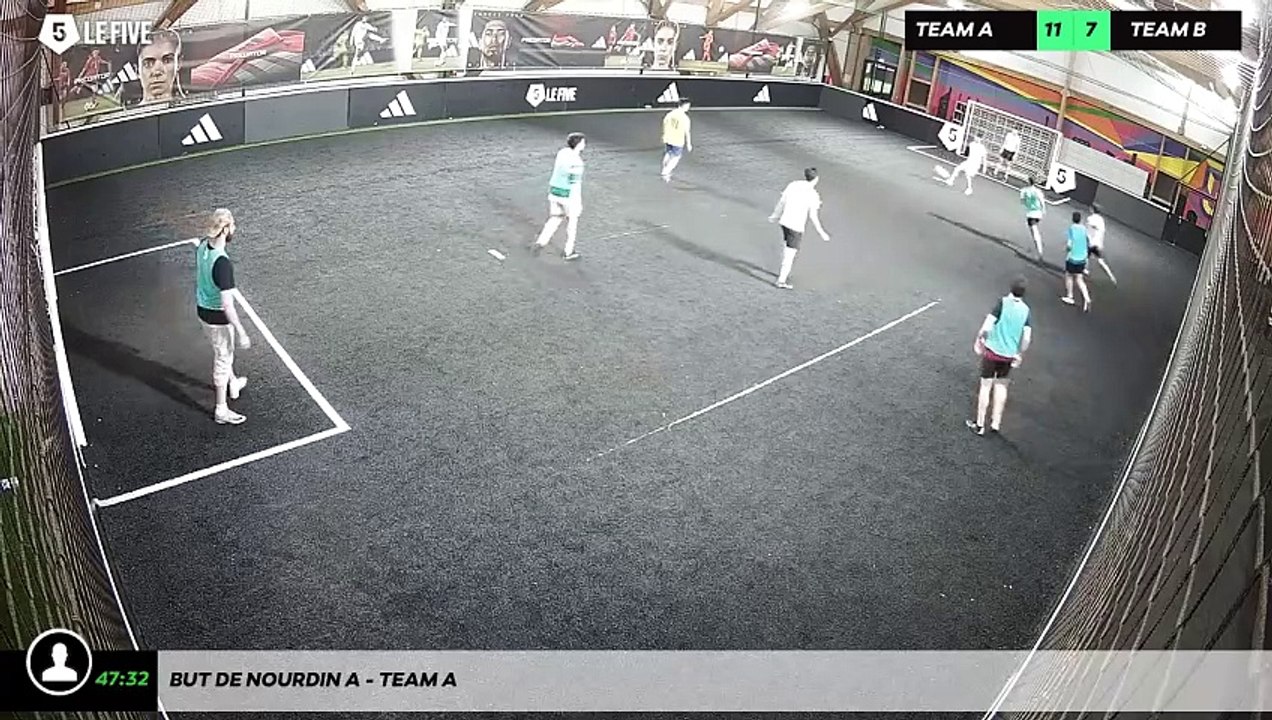 But de Nourdin A - Team A