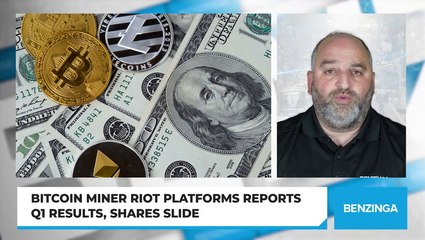 Bitcoin Miner Riot Platforms Reports Q1 Results, Shares Slide