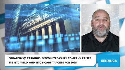 Strategy Q1 Earnings: Bitcoin Treasury Company Raises Its 'BTC Yield' And 'BTC $ Gain' Targets For 2025