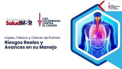 Vapeo, tabaco y cáncer de pulmón