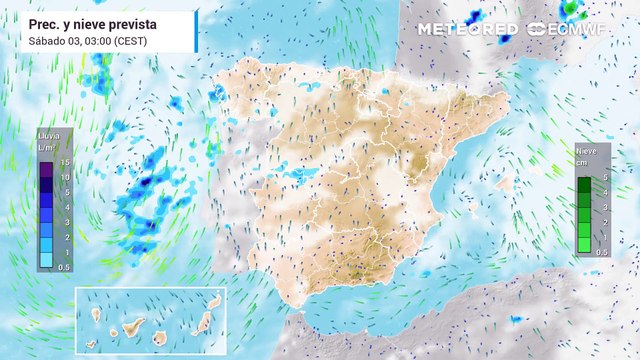En las próximas horas se esperan nuevas tormentas fuertes en España