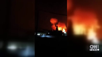 Şam'da patlamalar oluyor... İşte İsrail’in vurduğu Suriye’den görüntüler!