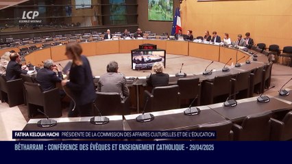 La séance est ouverte ! - Audition des représentants de la Conférence des évêques et de l'enseignement catholique