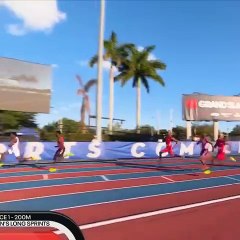 Alexander Ogando Igualó el Récord Nacional de 200 Metros en el Grand Slam Track de Miami