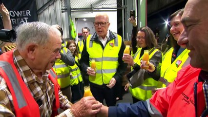 Leaders visit multiple states on final day of election campaign