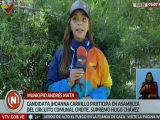 Sucre | Candidata del GPP Jhoanna Carrillo ratificó su compromiso con las comunas de la región