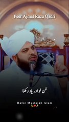 Maulana Peer Ajmal Raza  Qadri Sahab🥰💝#shortsvideo#ytshorts#youtubeshorts#maabaapstatus