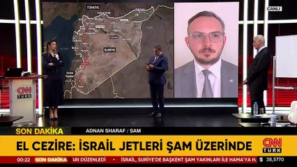 Bölgedeki son durumu CNN TÜRK canlı yayınında anlattı: 'Bomba var, patlama var, uçaklar vuruyor'