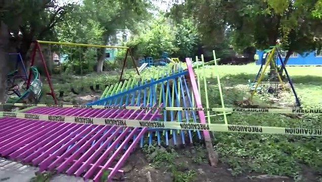Lluvias y fuertes vientos causan severos daños en Jardín de Niños de la colonia Elsa Hernández