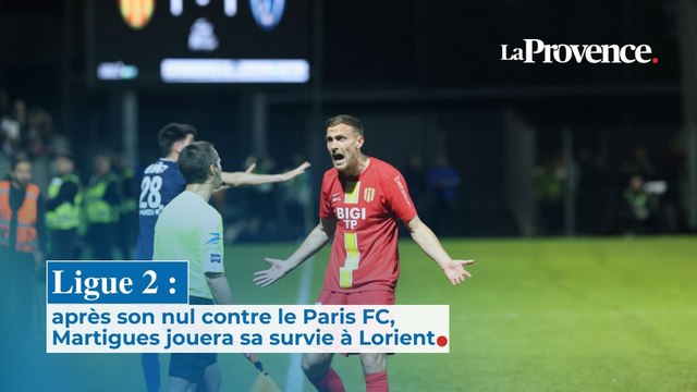 Football - Ligue 2 : après son nul contre le Paris FC, Martigues jouera sa survie à Lorient