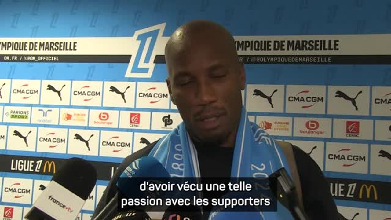 Marseille - Drogba : "C'est toujours particulier de revenir au Vélodrome"