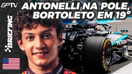 ANTONELLI BRILHA E É POLE, BORTOLETO SAI EM 19º: A CLASSIFICAÇÃO SPRINT DA F1 EM MIAMI | BRIEFING