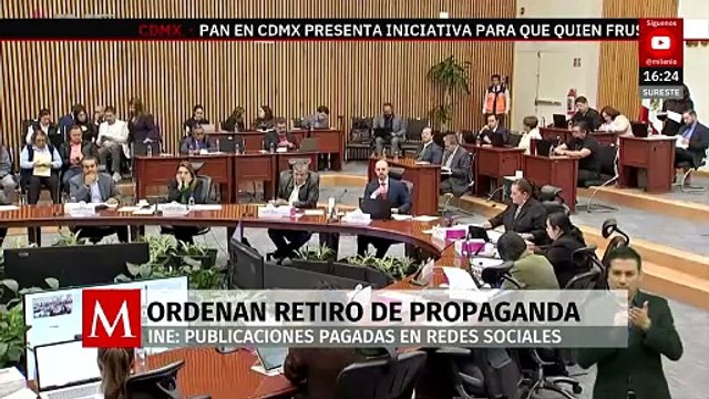 Ordena INE retirar publicaciones pagadas para promover a una candidata del Tribunal de Disciplina