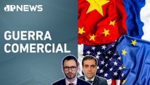 China diz que EUA  deve discutir tarifas e Europa faz proposta a Trump; Neitzke e Vilela analisam
