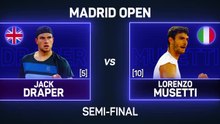 Draper sets up Ruud final in Madrid