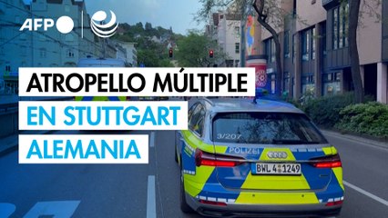 "No hay indicios de ataque", dice la policía alemana tras atropello múltiple en Stuttgart