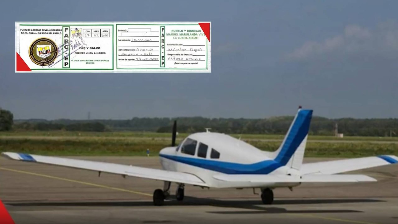 Insólitos chats de cómo alias Calarcá estaría extorsionando a pilotos de aeronaves médicas