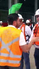 Samuel García supervisa avance en líneas 4 y 6 del Metro