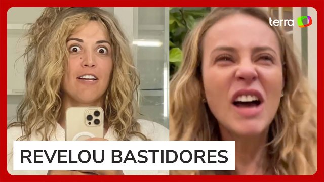 Dublê de Paolla Oliveira brinca com caracterização para cena de novela: 'Paolla da Shopee'