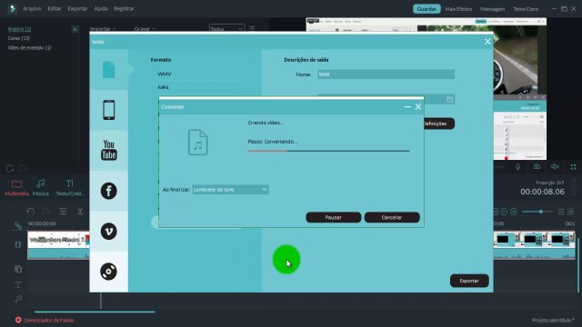 Como Converter Um Video Para Arquivo de Áudio No Wondershare Filmora 7.8.9
