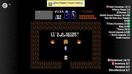 The Legend of Zelda Nes Walkthrough Part 18 100%