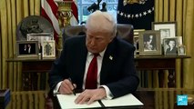 Trump firma orden ejecutiva para limitar financiación de cadenas públicas en EE. UU.