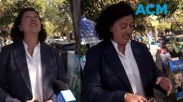 MP hit by bird poo outside polling booth on election day