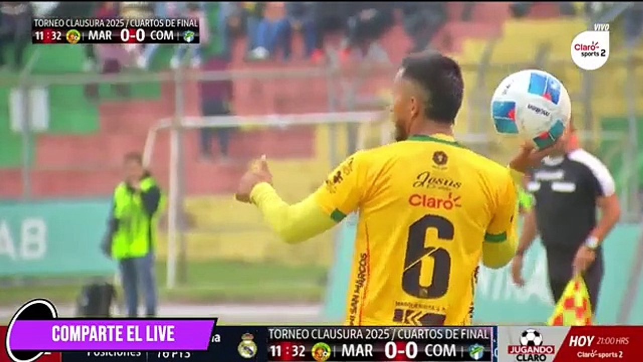 Marquense vs Comunicaciones 4to. de Final Partido Ida Torneo Clausura 2025