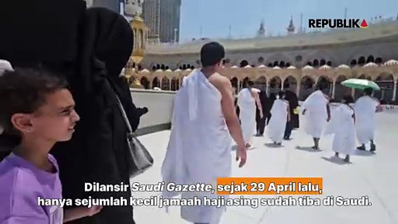 Pemandangan Langka, Suasana Masjidil Haram Masih Lapang di Awal Musim Haji