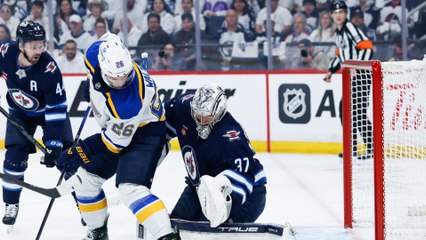 Connor Hellebuyck's Struggles in NHL Road Playoffs