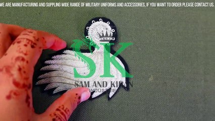 Italy Navy Cap Badge, Hand Embroidered Gold Badge and patch, Rome Silver Bullion Flame Hat Badge