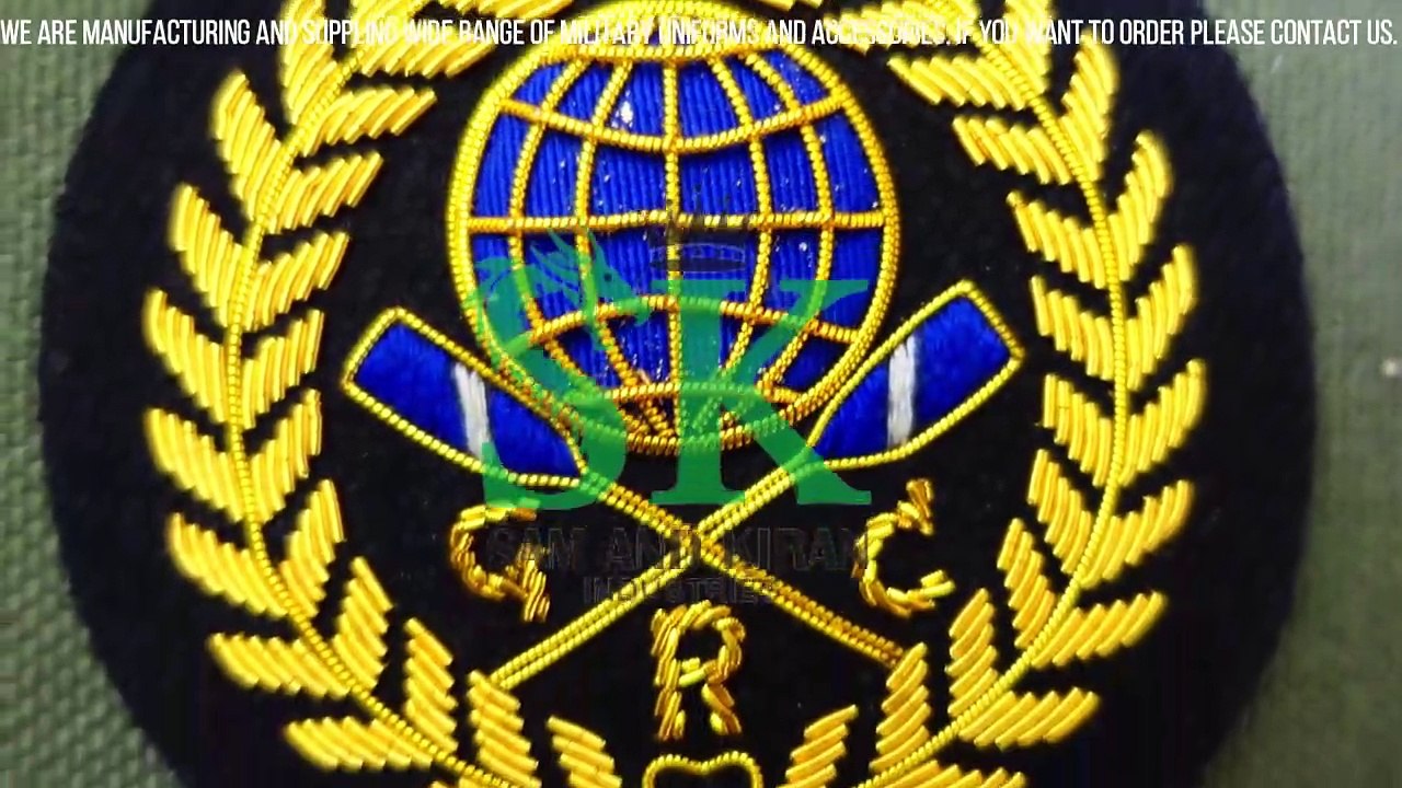 Hand embroidery badges, navy hand embroidery badges, High Quality Cheaper Embroidery Custom Badges
