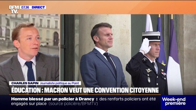 Éducation: Emmanuel Macron souhaite une convention citoyenne