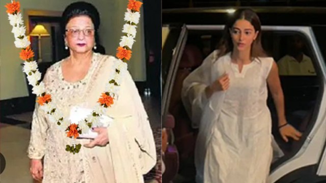 Nirmal Kapoor Death:Sonam Kapoor,Raveena Tandon,Rani Mukerji,Ananya Panday अंतिम दर्शन करने पहुंचे