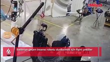 Ürperten görüntü! Robot, insanları dövdü... Geriye tek bir çare kaldı