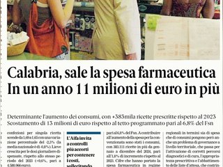 rassegna stampa 3 maggio 2025 calabria