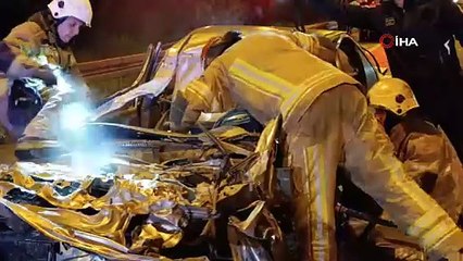 Bursa\'da sabaha karşı feci kaza!