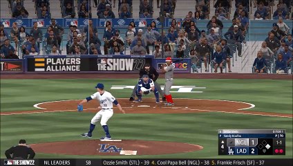 HOFBL Season 2 (9/20): Koufax Brilliant, Charleston  shocks Gagne; NL All-Stars @ Dodgers