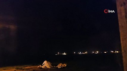 Bitlis’te geceyi şimşekler böyle aydınlattı!