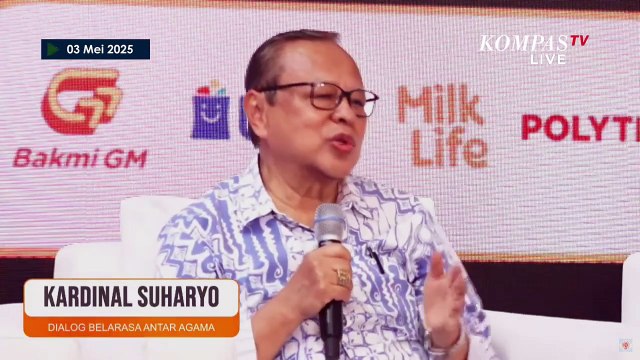 [FULL] Alissa Wahid, Kardinal Suharyo hingga Sukidi Kenang Sosok Paus Fransiskus