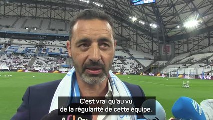 Marseille - Echouafni : "Cette équipe mérite d'aller en Ligue des champions"