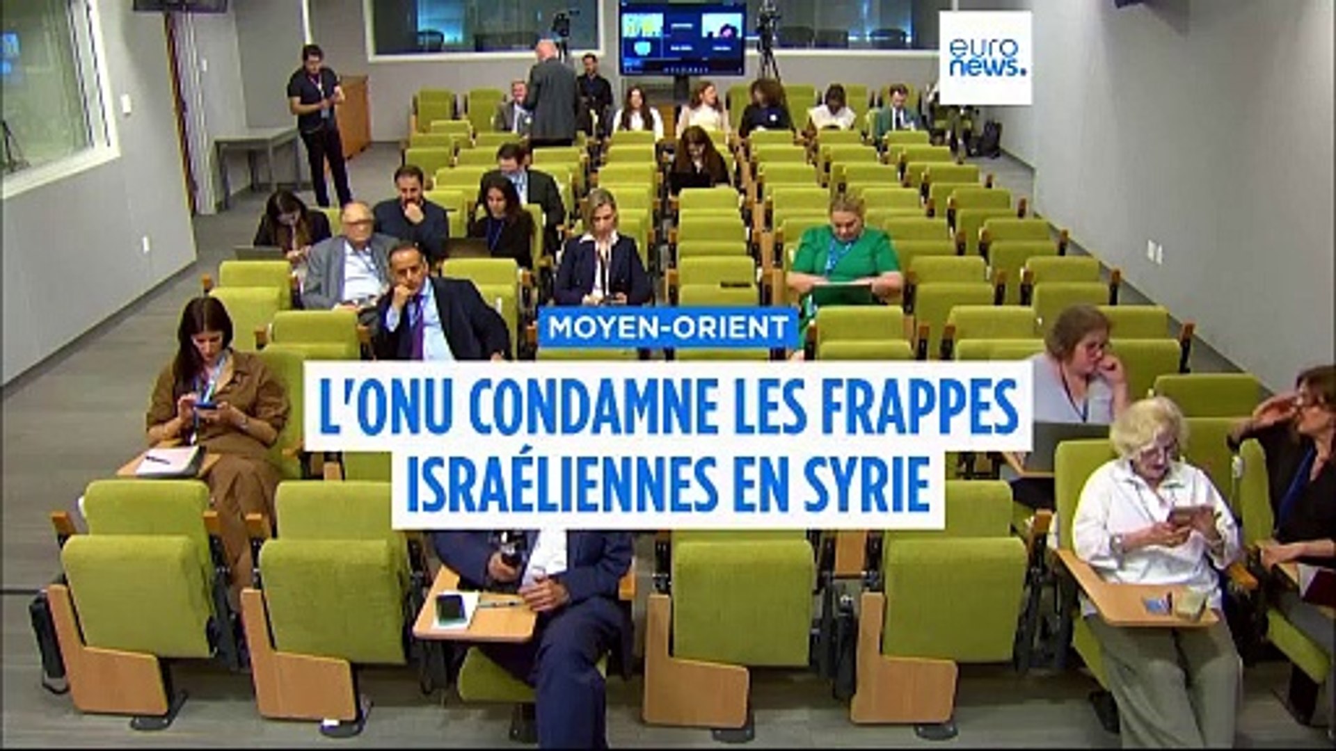 Syrie : nouvelles frappes israéliennes, l'ONU condamne une