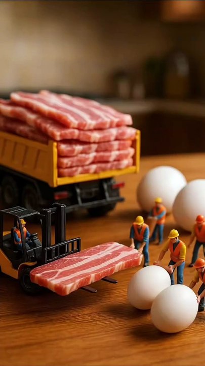 Ai worker made A BuRger 😱