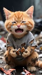 Story Of Poor Meow Cat in the world Automation