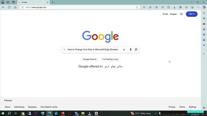 How to Change Font Size in Microsoft Edge Browser