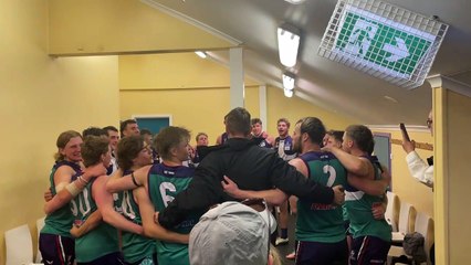 Burnie's song after win against Wynyard