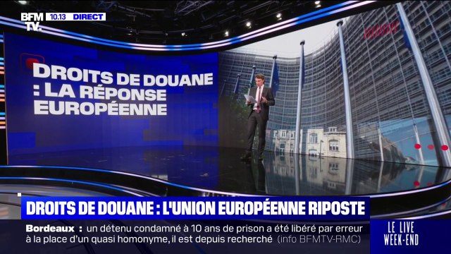 LES ÉCLAIREURS - La riposte de l'Union européenne face aux droits de douane américains