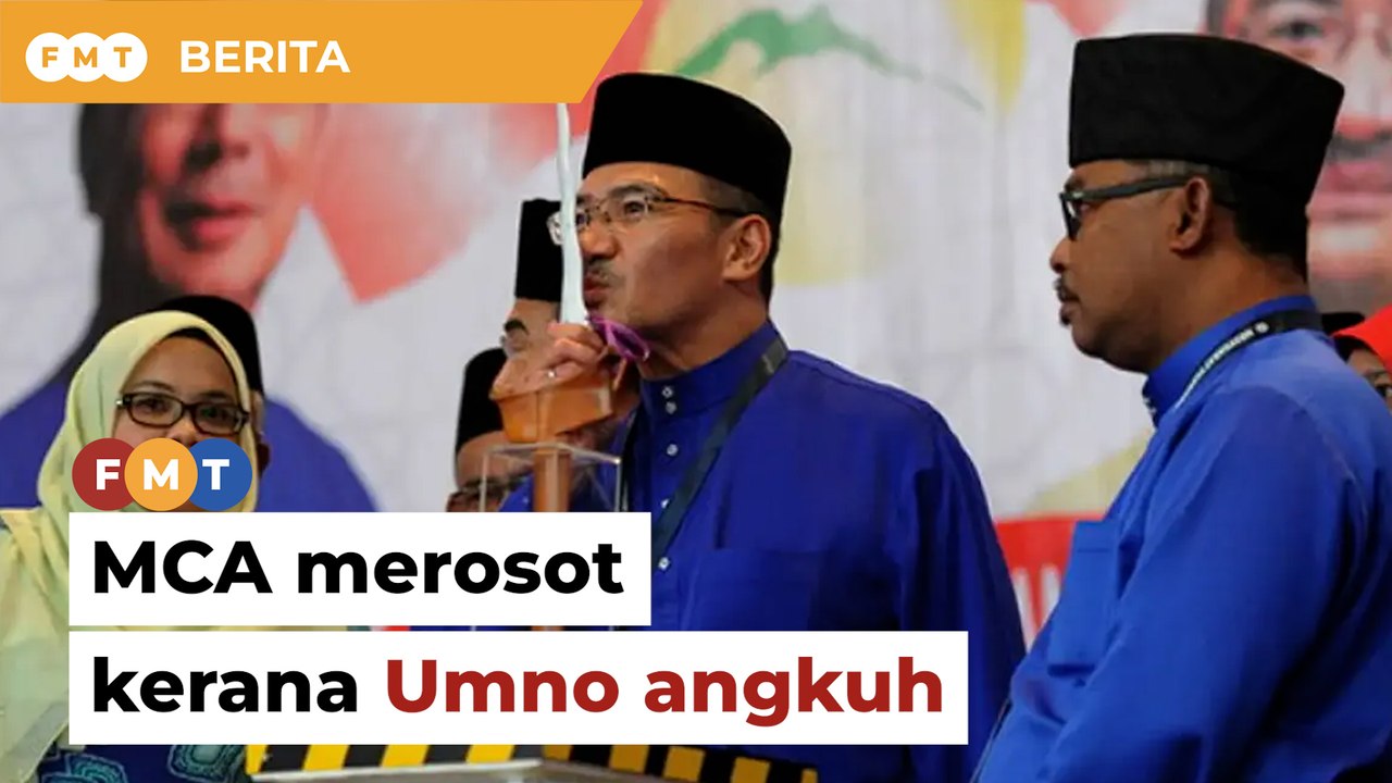 Sokongan MCA merosot kerana Umno angkuh, kata bekas naib presiden