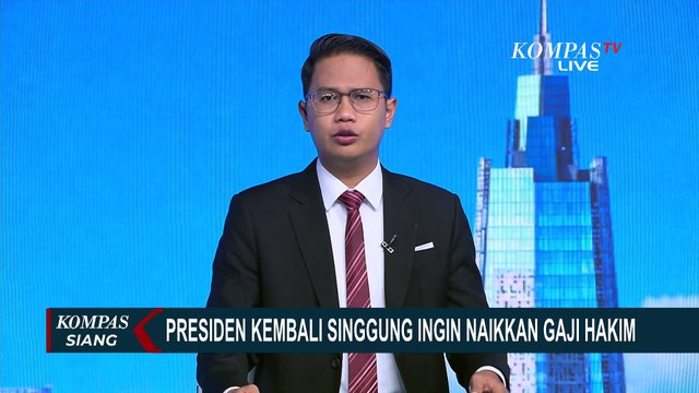 Presiden Prabowo Kembali Singgung Ingin Naikkan Gaji Hakim, Agar Tak Mudah Disuap
