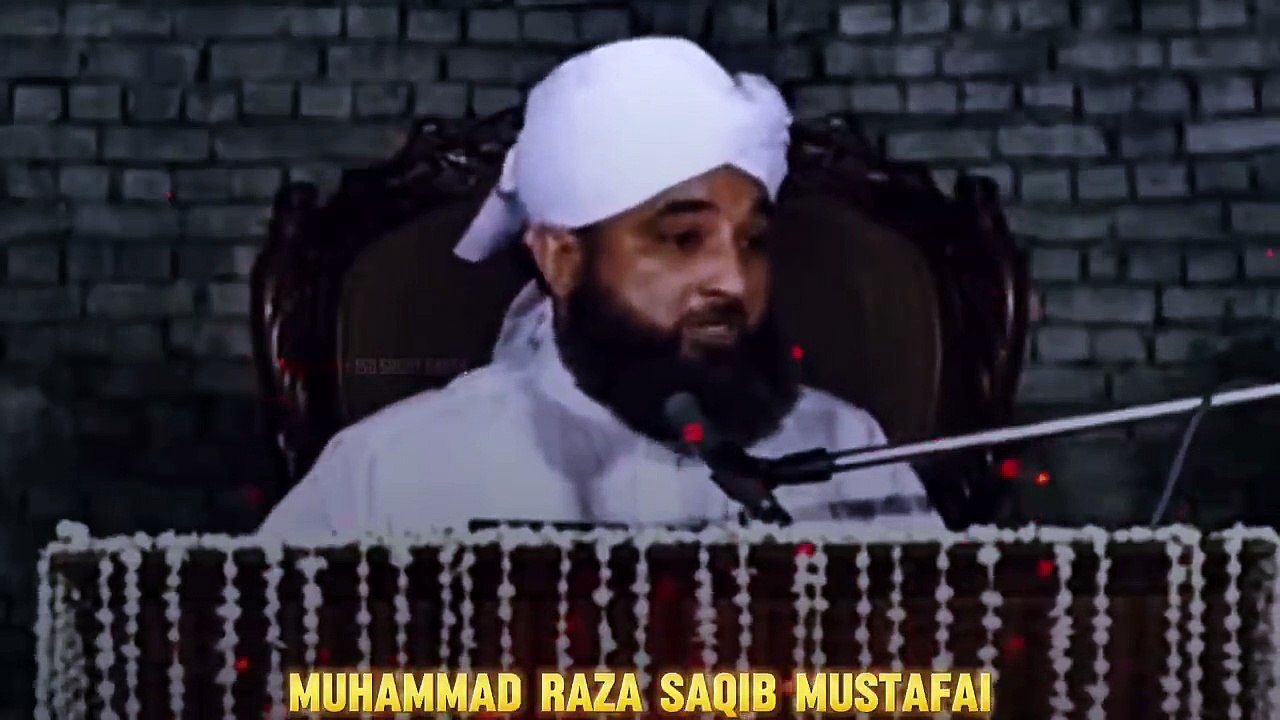 Very Emotional Bayan By Molana Raza Saqib Mustafai #dawah